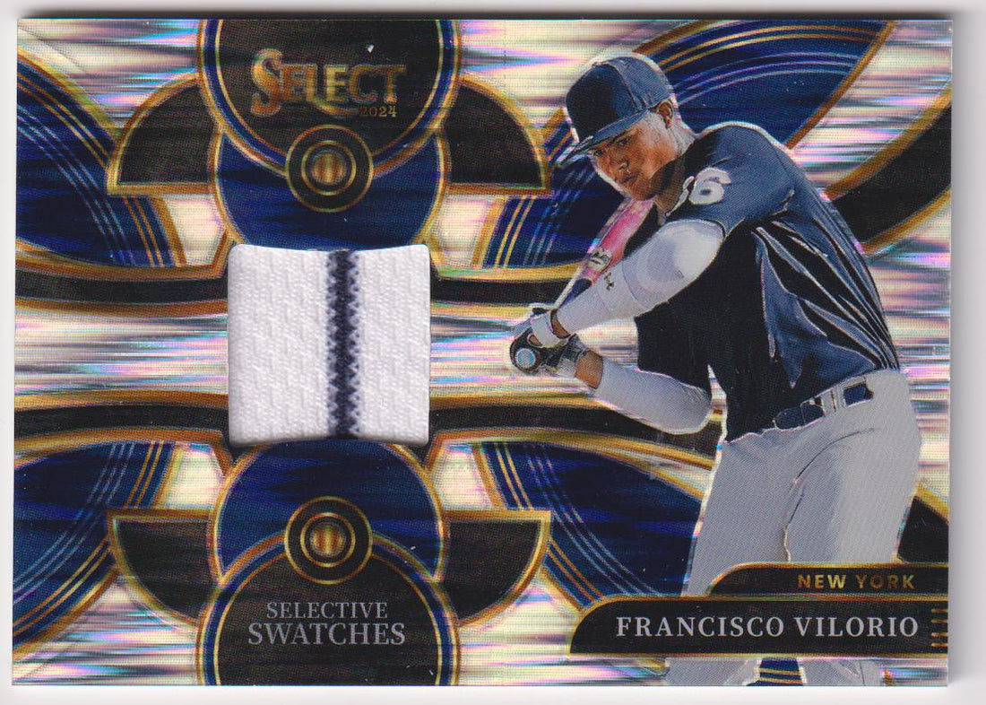 2024 Panini Select Baseball Selective Swatches Francisco Vilorio #SS-FV