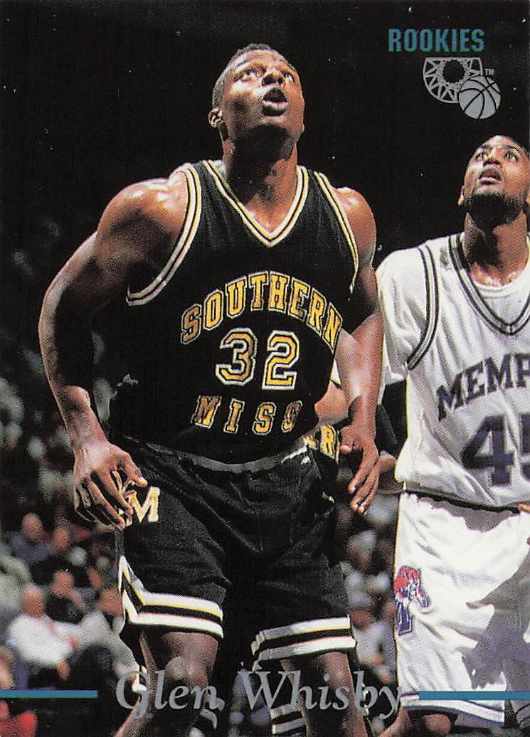1995 Classic Rookies Basketball Glen Whisby #56