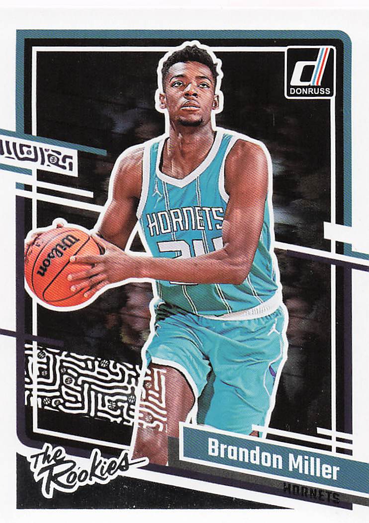 2023-24 Donruss Basketball The Rookies Brandon Miller #3