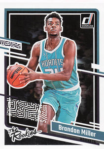 2023-24 Donruss Basketball The Rookies Brandon Miller #3