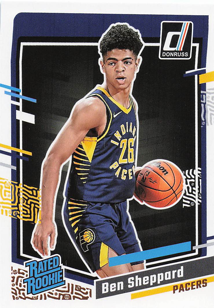 2023-24 Donruss Basketball Purple Press Proof Ben Sheppard #246 Rookie
