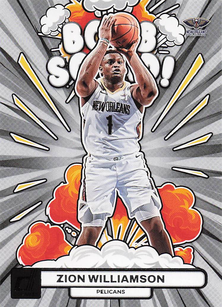 2023-24 Donruss Basketball Bomb Squad Zion Williamson #9