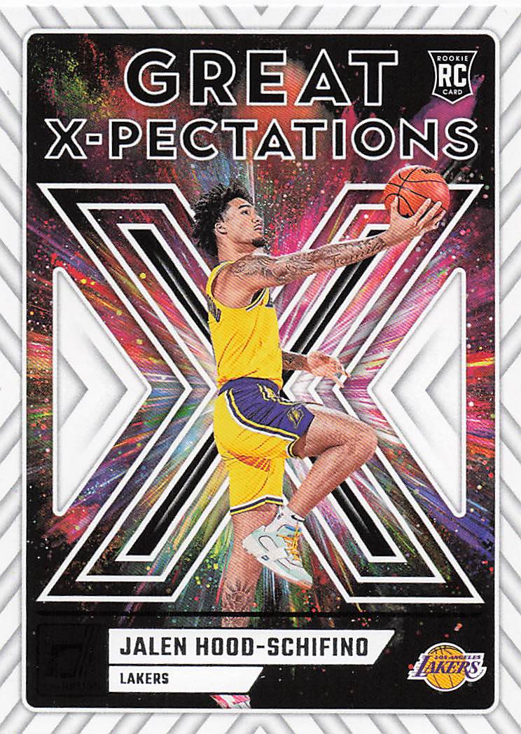 2023-24 Donruss Basketball Great X-Pectations Jalen Hood-Schifino #12