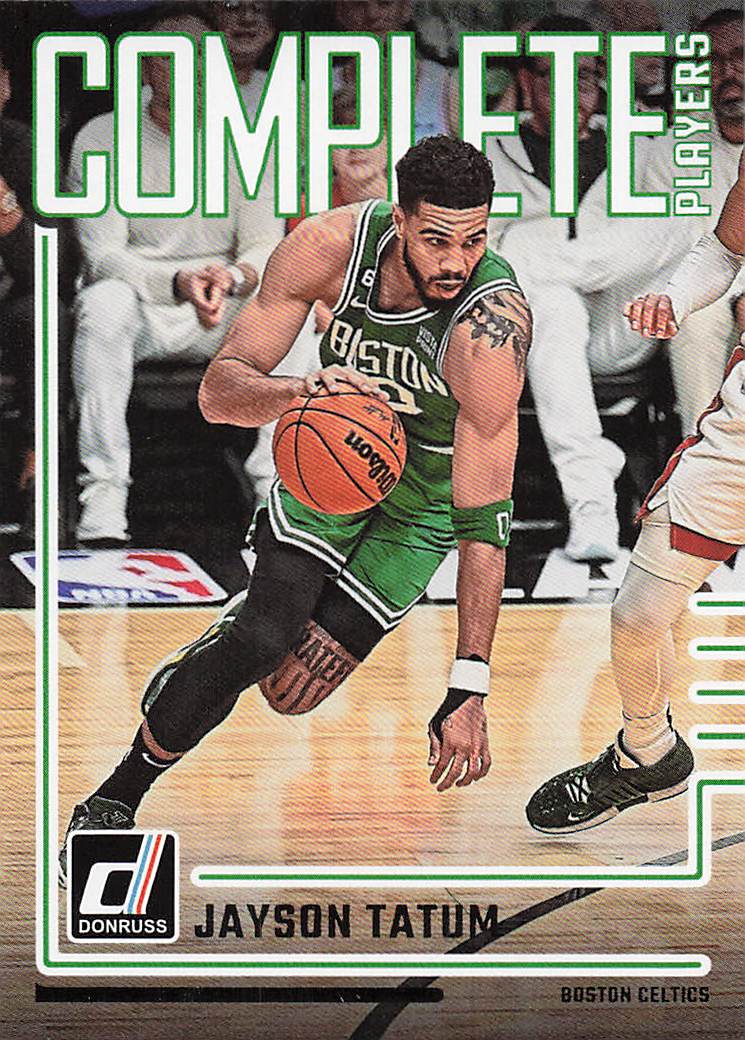 2023-24 Donruss Basketball Complete Players Jayson Tatum #10