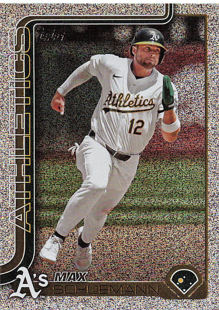 2025 Topps Baseball Sandglitter Max Schuemann #305