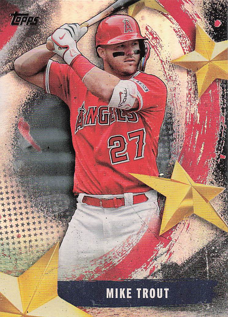 2025 Topps Baseball Stars of MLB Mike Trout #SMLB-8
