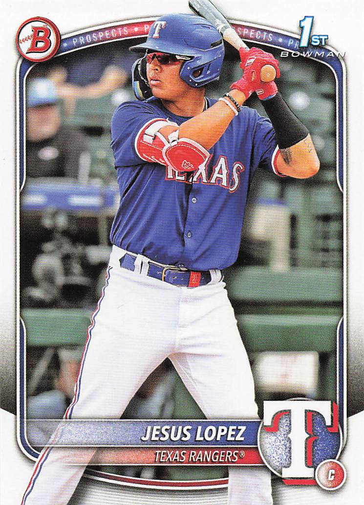 2025 Bowman Baseball Prospects Jesus Lopez #BP-88