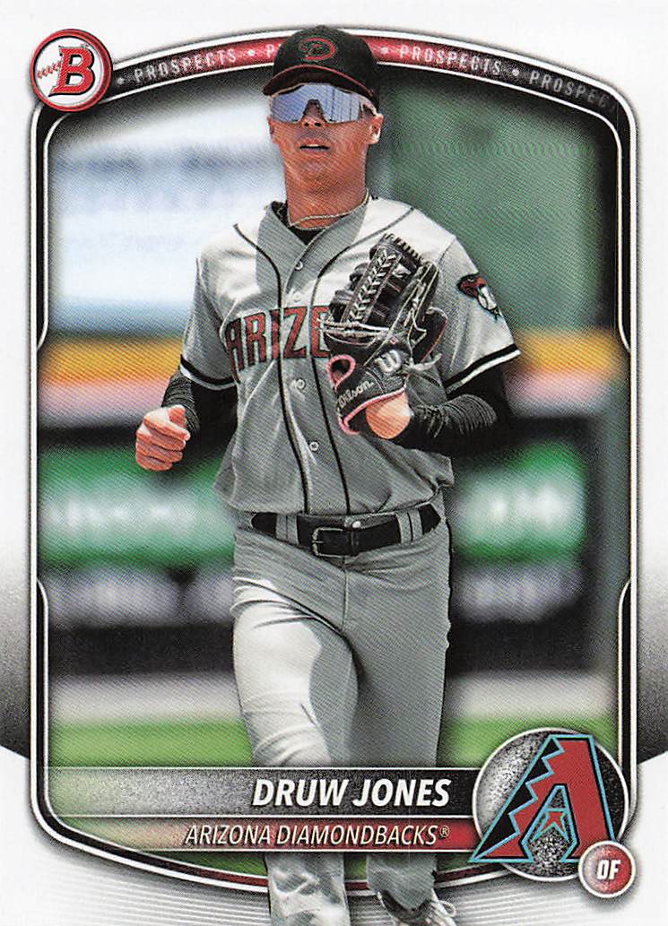 2025 Bowman Baseball Prospects Druw Jones #BP-138