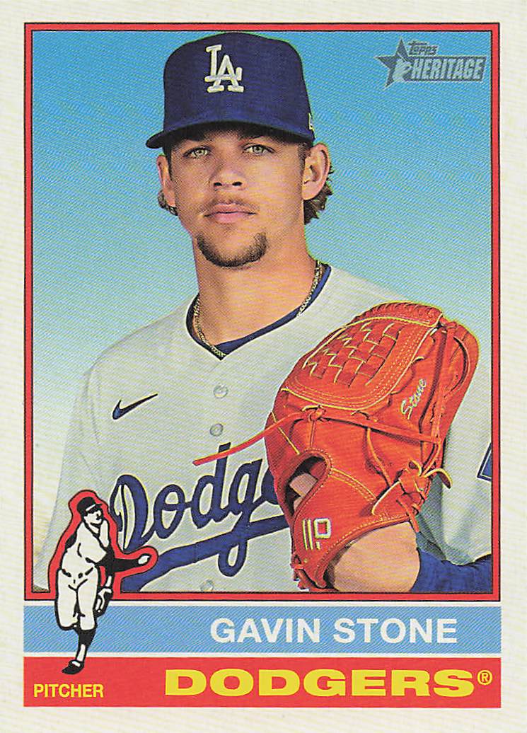 2025 Topps Heritage Baseball Gavin Stone #439