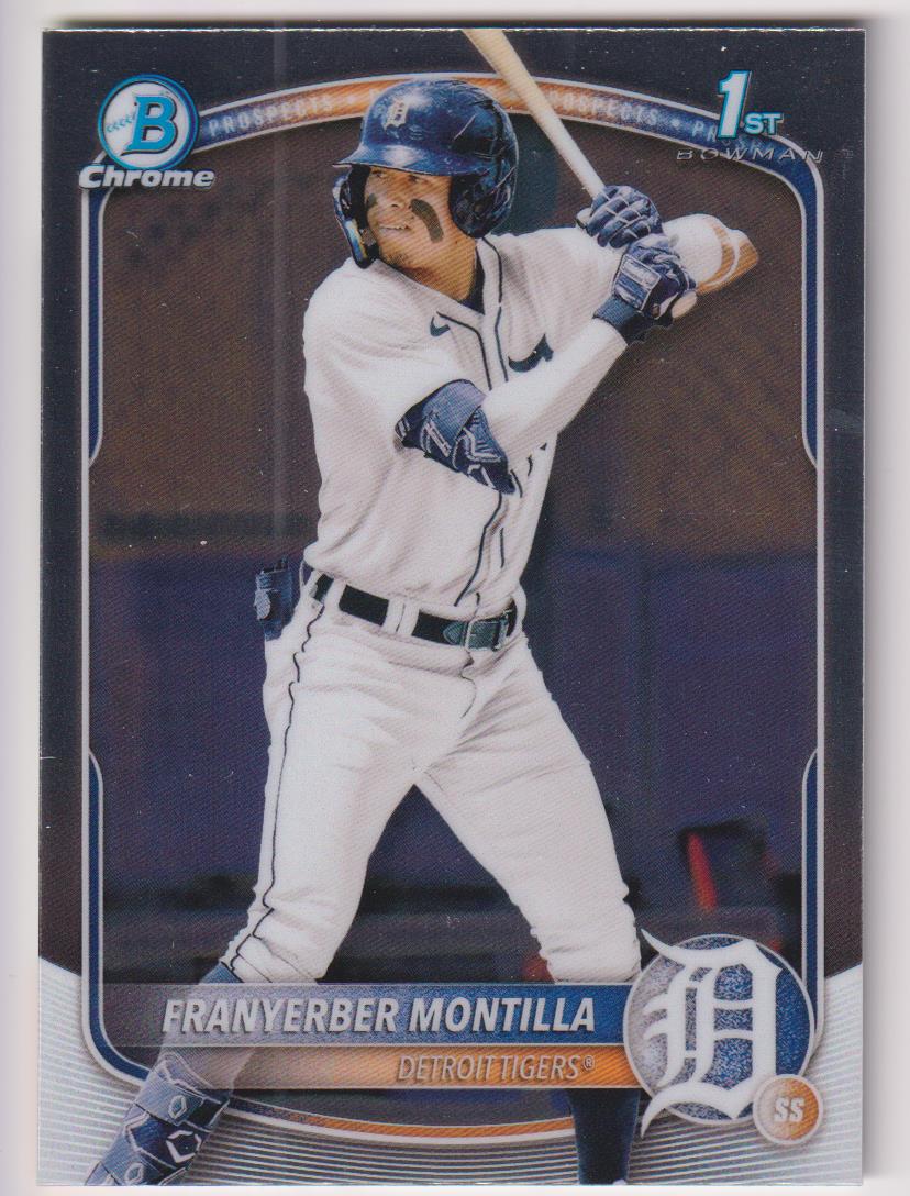 2025 Bowman Baseball Chrome Prospects Franyerber Montilla #BCP-5