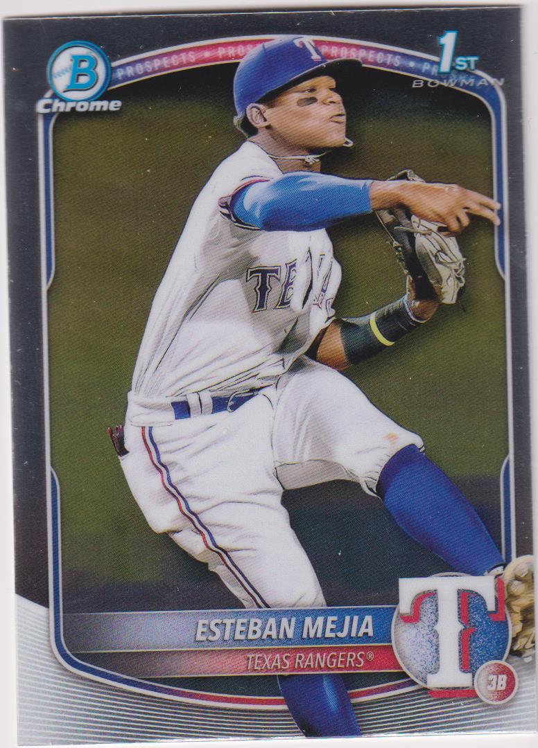 2025 Bowman Baseball Chrome Prospects Esteban Mejia #BCP-9