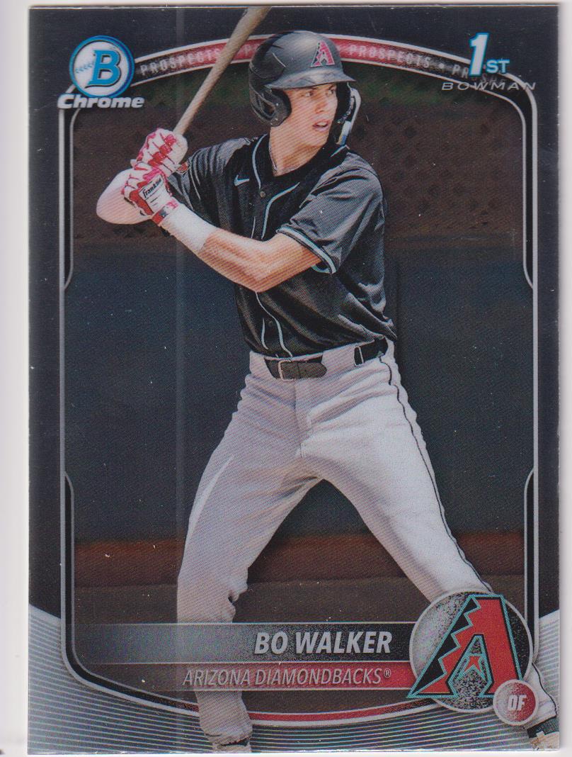 2025 Bowman Baseball Chrome Prospects Bo Walker #BCP-92