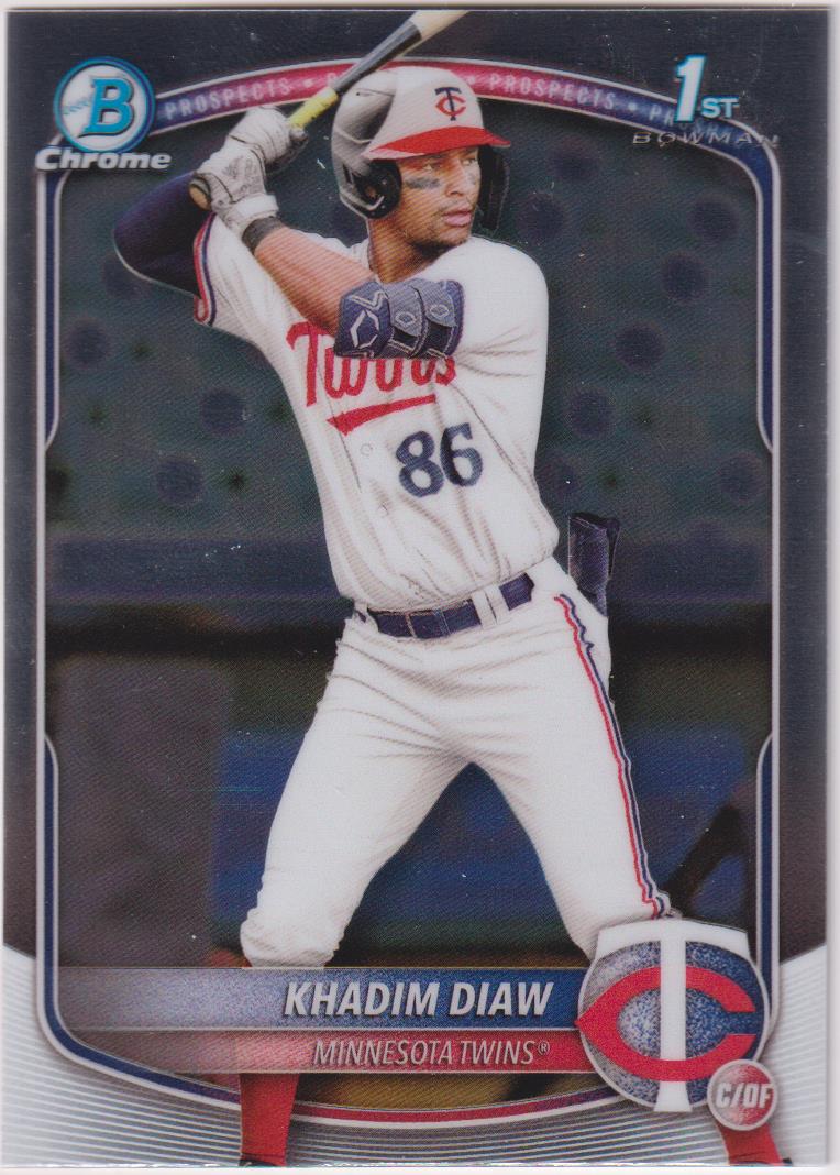 2025 Bowman Baseball Chrome Prospects Khadim Diaw #BCP-77
