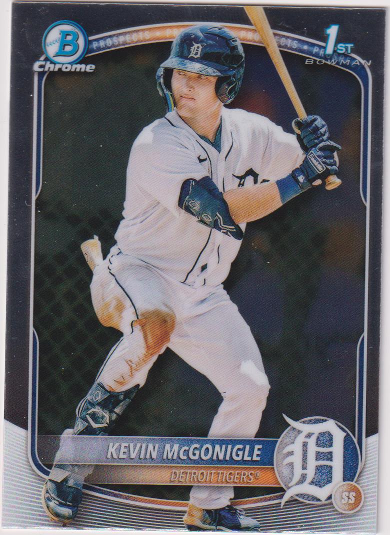 2025 Bowman Baseball Chrome Prospects Kevin McGonigle #BCP-79
