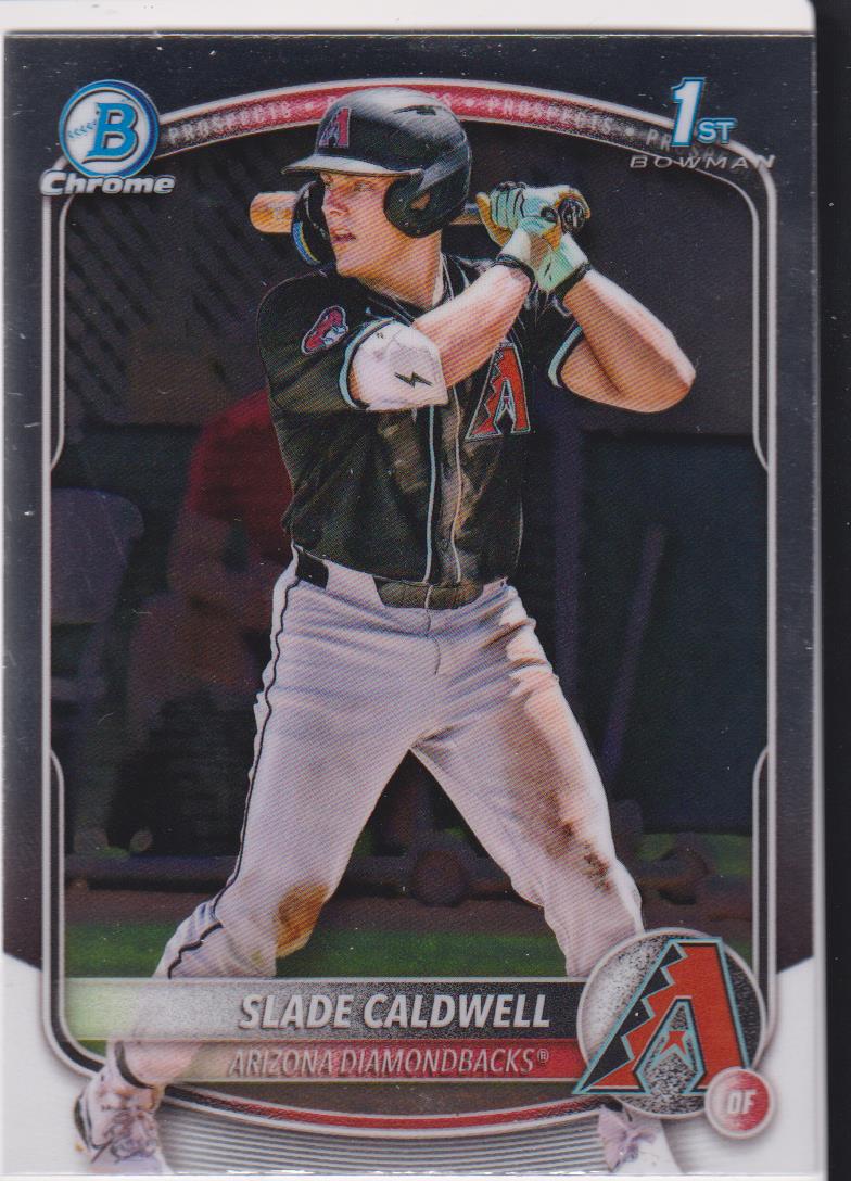 2025 Bowman Baseball Chrome Prospects Slade Caldwell #BCP-21