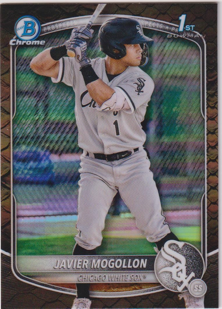 2025 Bowman Chrome Prospects Reptilian Refractor Javier Mogollon #BCP-68