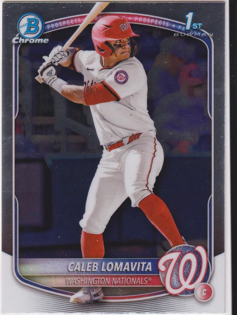 2025 Bowman Baseball Chrome Prospects Caleb Lomavita #BCP-120