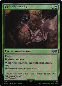 Tales of Middle-earth Magic_the_gathering Gift of Strands #170