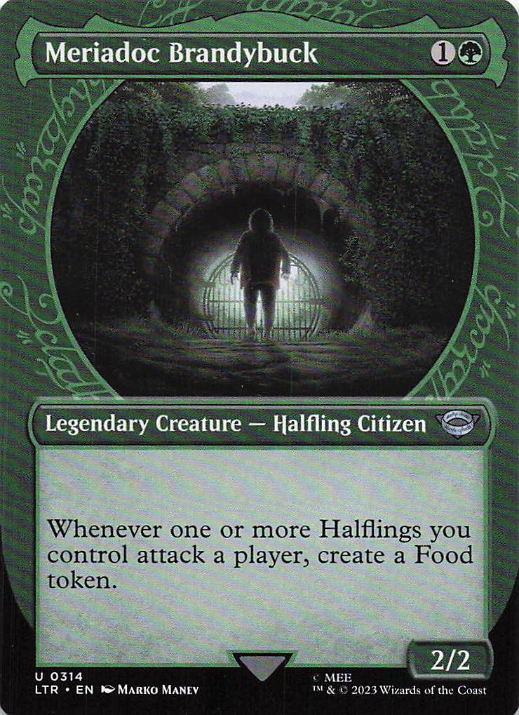 Tales of Middle-earth Magic_the_gathering Meriadoc Brandybuck (Showcase) #314