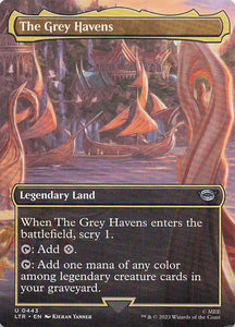Tales of Middle-earth Magic_the_gathering The Grey Havens (Borderless) #443