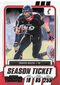 2021 Panini Contenders Draft Picks Travis Kelce #28