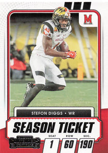 2021 Panini Contenders Draft Picks Stefon Diggs #31