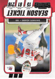 2021 Panini Contenders Draft Picks Davante Adams #32