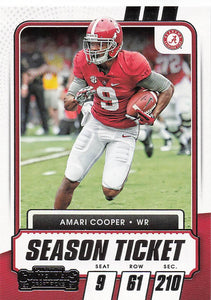 2021 Panini Contenders Draft Picks Amari Cooper #38
