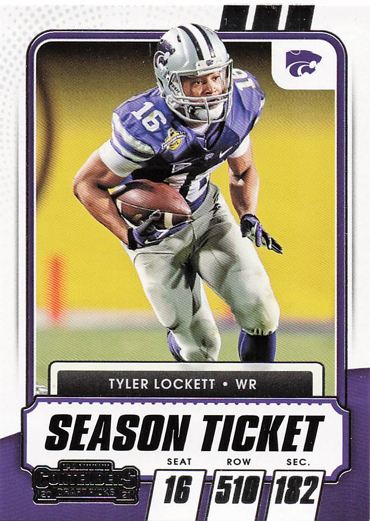2021 Panini Contenders Draft Picks Tyler Lockett #40