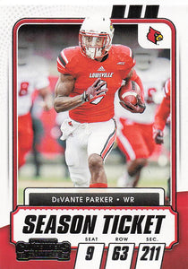 2021 Panini Contenders Draft Picks DeVante Parker #45