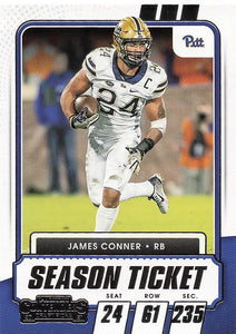 2021 Panini Contenders Draft Picks James Conner #66