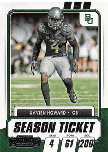 2021 Panini Contenders Draft Picks Xavien Howard #73