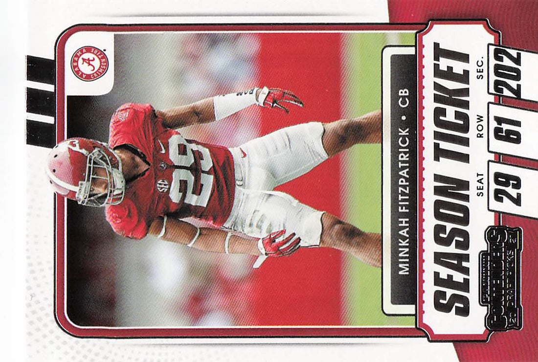 2021 Panini Contenders Draft Picks Minkah Fitzpatrick #75
