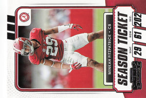 2021 Panini Contenders Draft Picks Minkah Fitzpatrick #75