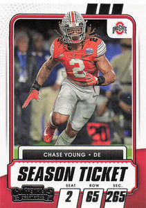 2021 Panini Contenders Draft Picks Chase Young #82