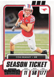2021 Panini Contenders Draft Picks Cole Beasley #94