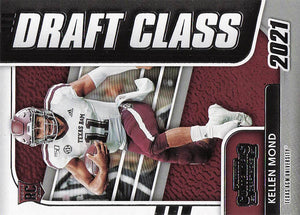 2021 Panini Contenders Draft Picks Draft Class Kellen Mond #18 RC