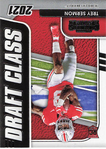 2021 Panini Contenders Draft Picks Draft Class Trey Sermon #32 RC