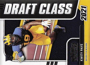 2021 Panini Contenders Draft Picks Draft Class Kwity Paye #36 RC