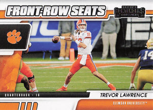 2021 Panini Contenders Draft Picks Front-Row Seats Trevor Lawrence #1