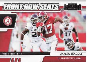 2021 Panini Contenders Draft Picks Front-Row Seats Jaylen Waddle #9