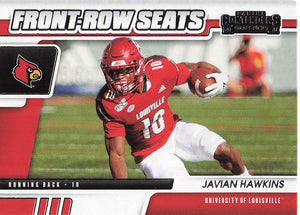 2021 Panini Contenders Draft Picks Front-Row Seats Javian Hawkins #24
