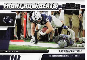 2021 Panini Contenders Draft Picks Front-Row Seats Pat Freiermuth #29