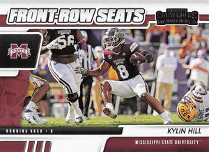 2021 Panini Contenders Draft Picks Front-Row Seats Kylin Hill #33