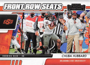 2021 Panini Contenders Draft Picks Front-Row Seats Chuba Hubbard #38