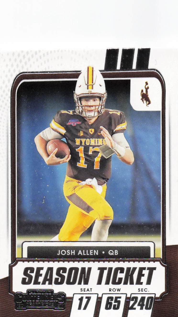 2021 Panini Contenders Draft Picks Josh Allen #5