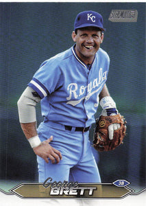 2024 Stadium Club Baseball Black Foil George Brett #195
