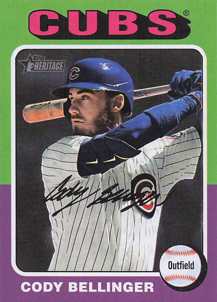 2024 Topps Heritage Baseball Cody Bellinger #552