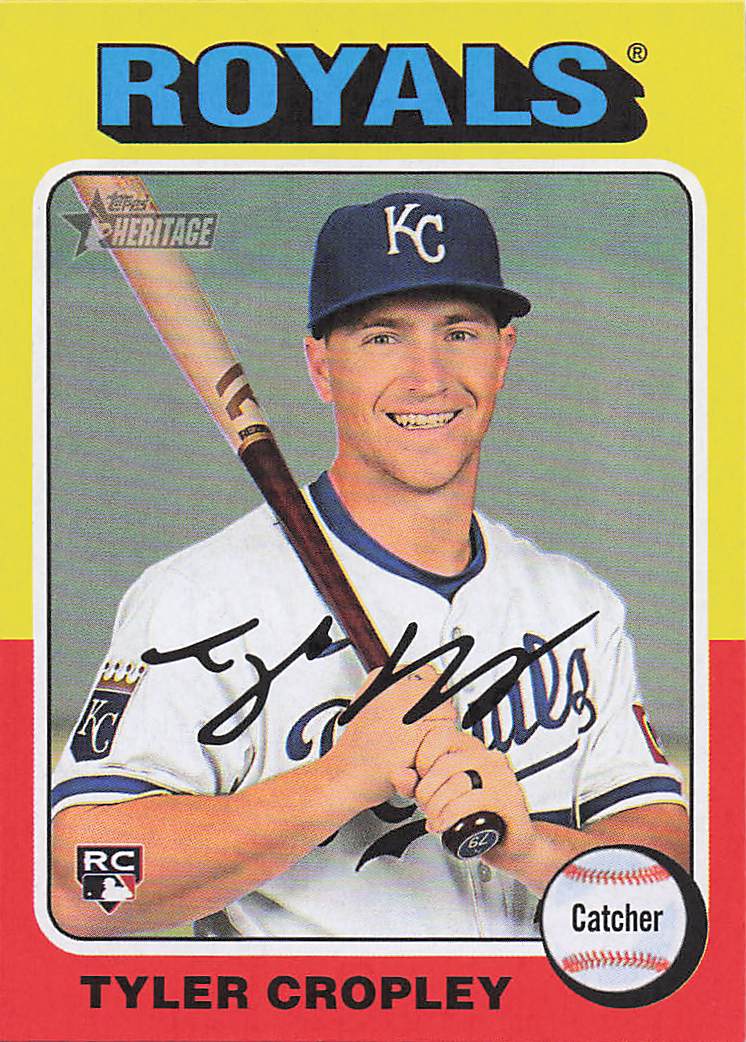 2024 Topps Heritage Baseball Tyler Cropley #630 Rookie