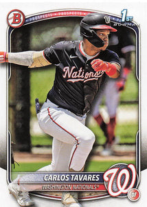 2025 Bowman Baseball Prospects Carlos Tavares #BP-28